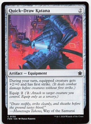 Quick-Draw Katana Foundations 130 NM