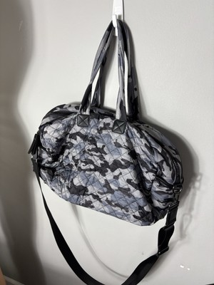 Sol & Selene Getaway Quilted Printed Weekend Gray Camo | eBay display picture 2
