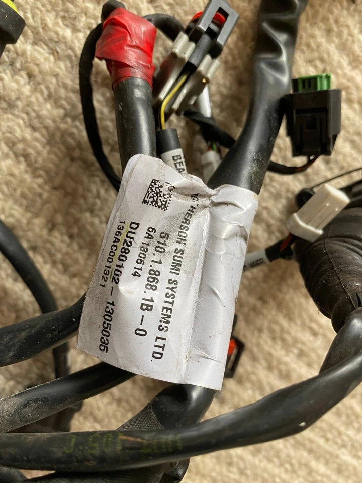 Telar arnés cableado principal Ducati Multistrada 1200 1200S Foto 3 de 4