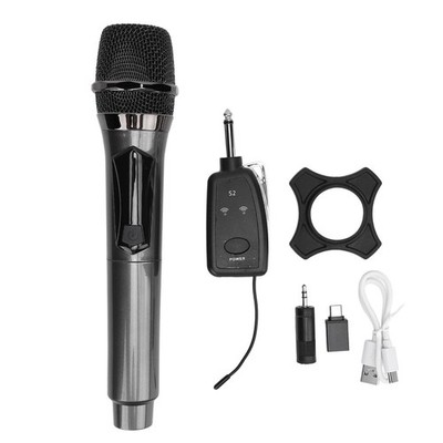 2.4G Wireless Microphone Handheld Dynamic Microphone With Receiver For Singi SET