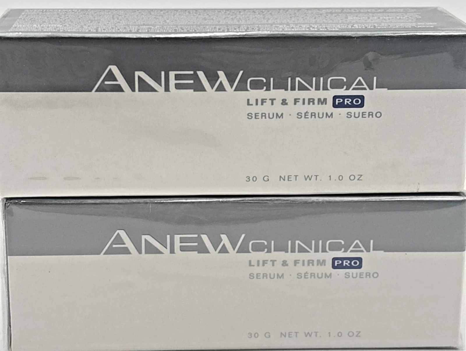 2 Avon Anew Clinical Lift & Firm Pro Serum Net WT 1.0 OZ 30G Sealed