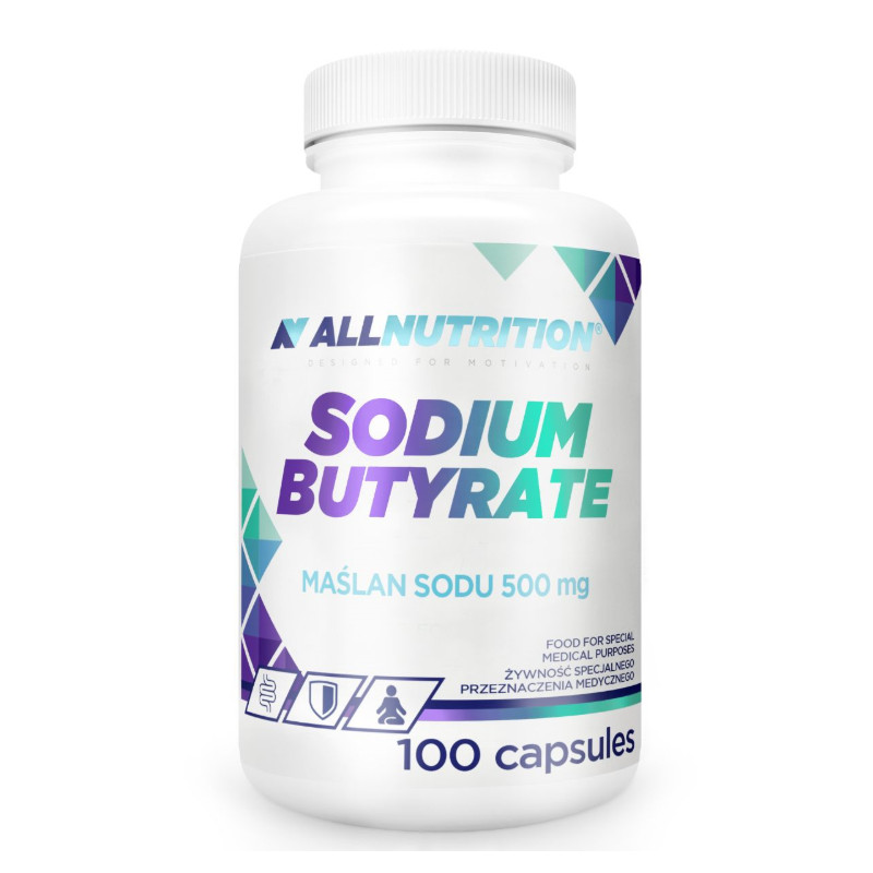 Allnutrition Sodium Butyrate capsules, 100 pcs.