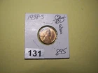 1938 S BU Lincoln Wheat Cent Penny.  A High Grad Collectible Copper Coin (131)
