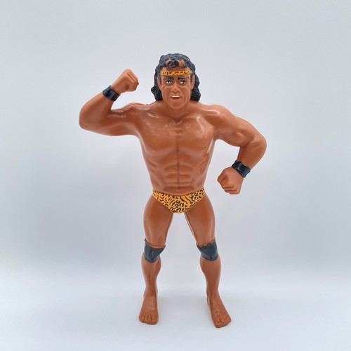 WWE WWF LJN  Vintage Superfly Jimmy Snuka Action F...