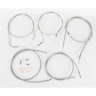 Baron Custom Accessories 18 in. Handlebar Cable and Line Kit - BA-8022KT-18