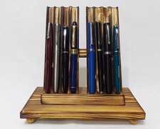 Pen stand rack holder rest desk top ink fountain pen display stand hold 8 pens