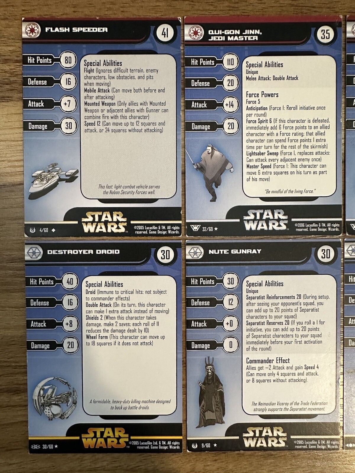 Star Wars Miniatures Lot of 13 Naboo Invasion eBay