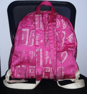AUTH COACH POPPY LUREX/METALLIC STORYPATCH BACKPACK BAG PURSE