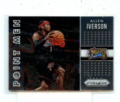 ALLEN IVERSON 2015-16 Panini Prizm Point Men #12 Philadelphia