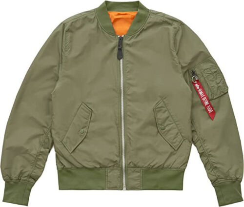 Alpha Industries L-2B Scout gewebte Nylon-Flugjacke - Salbei - Bild 1 von 2