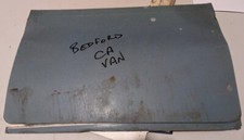 Vauxhall CA van photocopied pages of some sort of manual, see pics