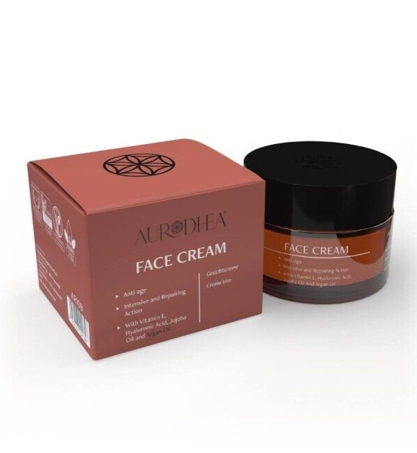 Crema Viso Bio Argan 50ml: Idratazione Naturale e Protezione 24h