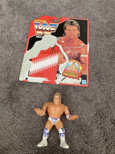 WWF Hasbro Loose Lex Luger Red Card with cardback ...