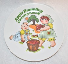 Apple Dumpling Country Kids Plate 7" Vintage