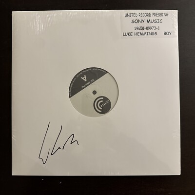 Luke Hemmings Boy Signed Numbered Test Pressing Vinyl LP Autograph LE 750 (540)
