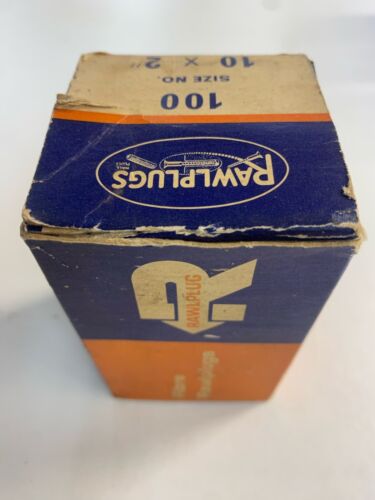 FIBRE RAWLPLUGS SCREW FIXINGS VINTAGE NOS BOXES ALL SIZES 1" 1 1/2" 2" RAWPLUG - Picture 19 of 24