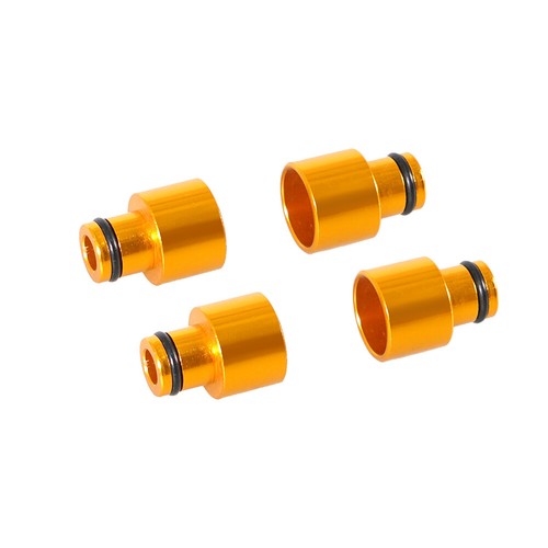 4pcs Racing Fuel Injector Top Hats Adapters RDX Injectors for B16 B18 D16Y D16Z - Picture 9 of 20
