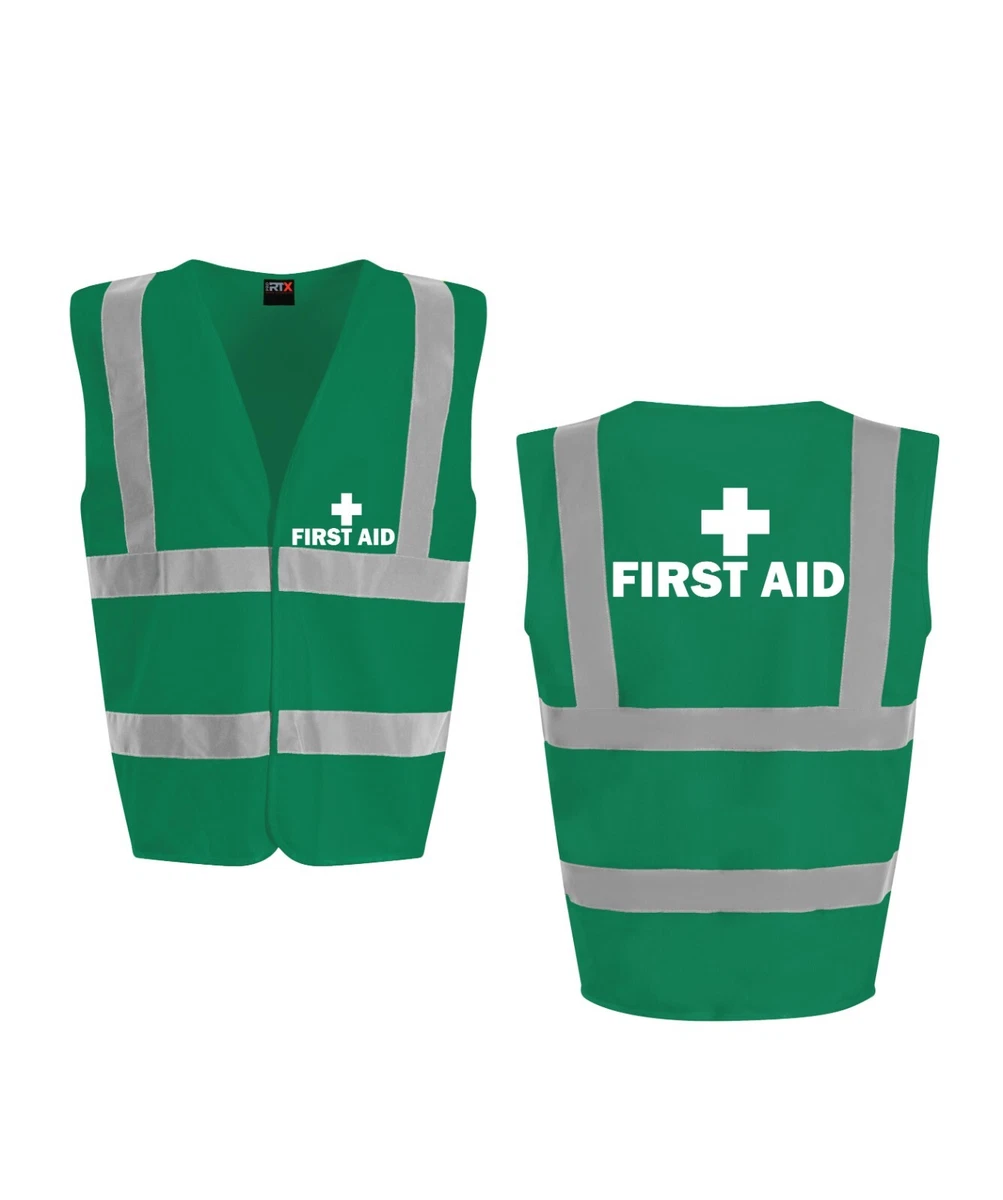 First aider clearance hi vis vest