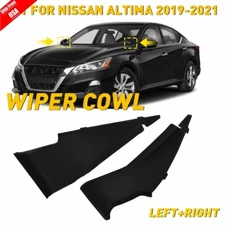 1Pair Corner Windshield Wiper Cowl Cover for Nissan Altima 2019-2021 66895-6CA0A