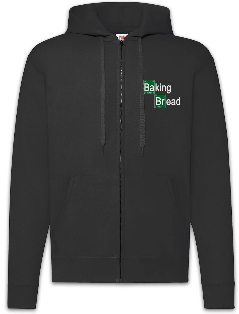 Baking Bread II Zipper Hoodie Fun Breaking Confectioner Bad Baker Bakery