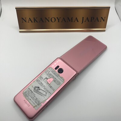 Mint] PINK SHARP SH-01J AQUOS KEITAI 2 JAPAN ANDROID FLIP PHONE