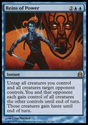 Reins of Power ~ Commander 2011 [ Excellent ] [ Magic MTG ]