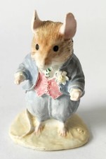 Brambly Hedge Dusty Dogwood Pewter Figure Enesco