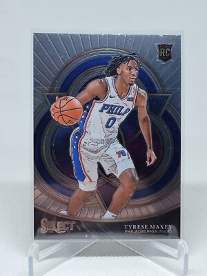 Tyrese Maxey 2020-21 Panini Select Phenomenon RC #31 E9C