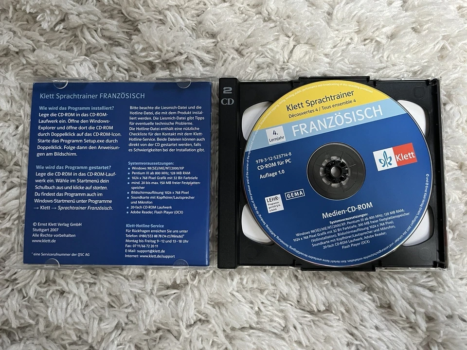 Klett Sprachtrainer Französisch 4. Lernjahr Decouvertes Tous Ensemble Software - Bild 3 von 4