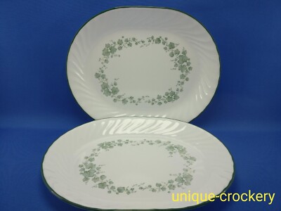 Corelle CALLAWAY Green Ivy Servierplatte 31 cm x 25 cm BRUCH- UND SPANFEST