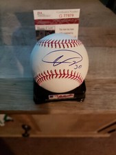 Ubaldo Jimenez Signed Official Major League Baseball Jsa.Cert