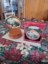 Hallmark Keepsake Vintage 1997 Ornament Thomas Kinkade Victorian Christmas