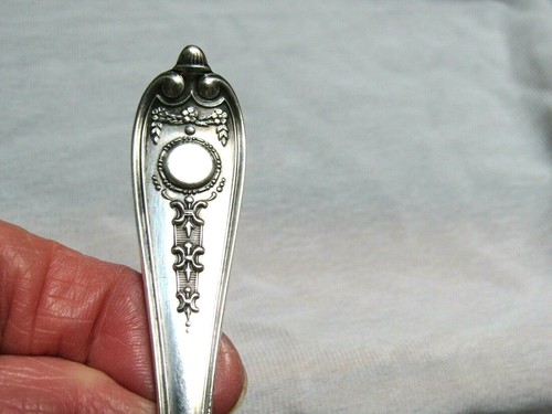 Antique Sterling Silver Weidlich WED36 Cold Meat Fork 7-1/4” No Mono Rare! - Picture 11 of 11