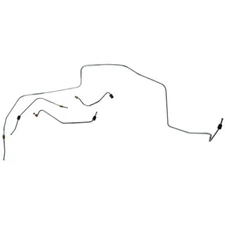 Classic Tube Brake Line Kit Front Stainless Steel Power Disc Mustang V8 1967 ...