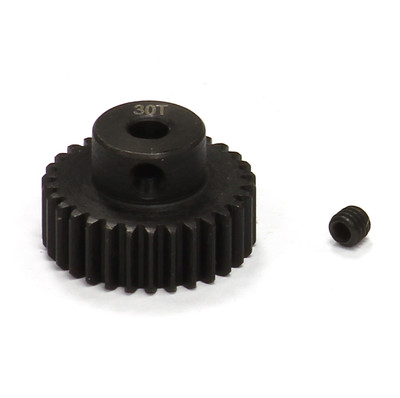 48P 30T Steel Pinion Gear for 1/16 E-Revo, Slash, Summit, Rally 3.17mm Shaft
