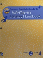 CCSS COMMON CORE STATE STANDARDS, WRITE-IN LITERACY