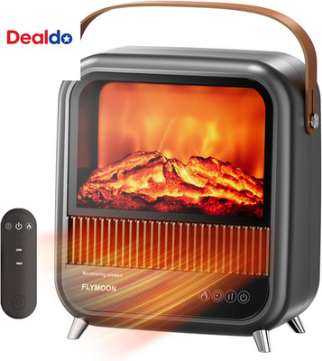 Electric Fireplace Heater, Fireplace Heater with 3D Different Flame Effects, 750