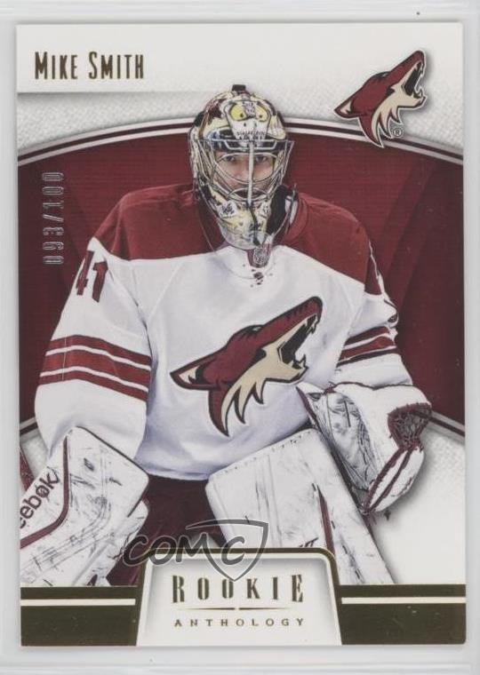 2013-14 Panini Rookie Anthology Gold 93/100 Mike Smith #72 0nr3