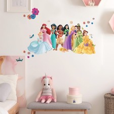 RMK5330GM Disney Princess Flowers and Friends Giant Peel and Stick Wall Decal...