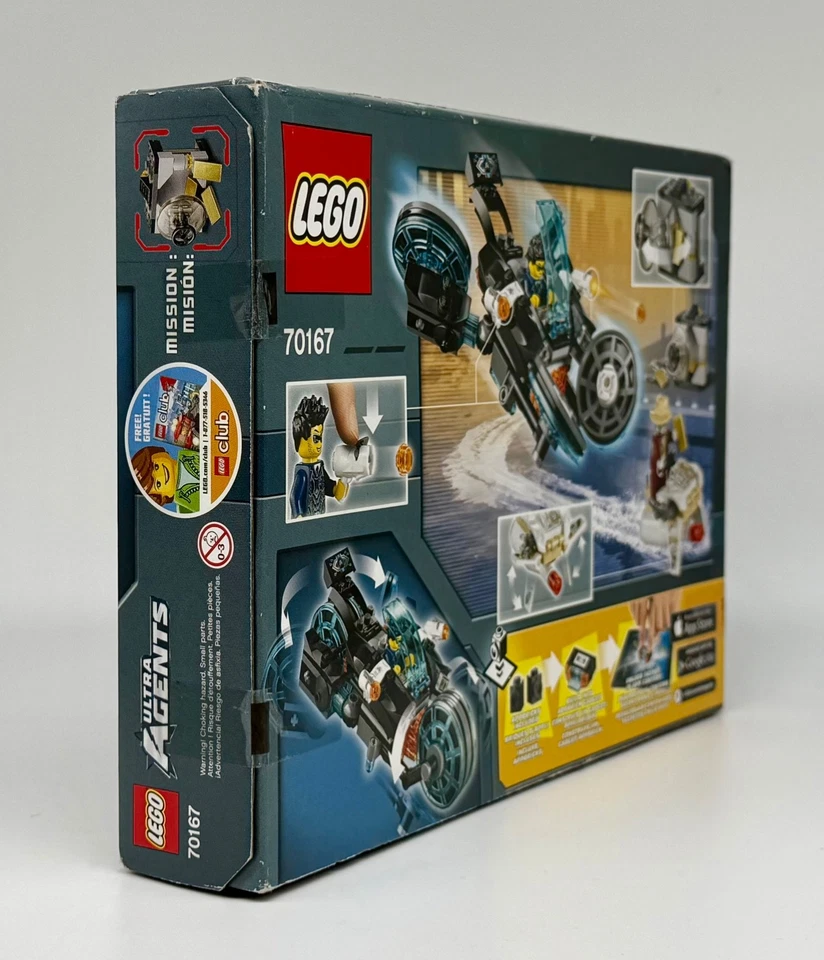 LEGO 70167 - UA Invizable Gold Getaway - новый в коробке - редкая в отличном состоянии!! - Изображение 3 из 4