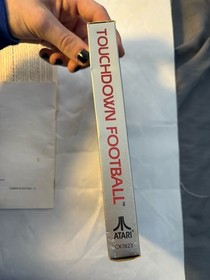 Touchdown Football (Atari 7800, 1988) Complete With Manual Tested Clean Working!