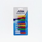 50 Aim Interdental Floss Brush Removes Plaque Between Teeth 10ct. Packs X 5