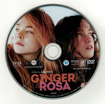 Ginger & Rosa (DVD disc) Elle Fanning, Alessandro Nivola, Christina Hendricks