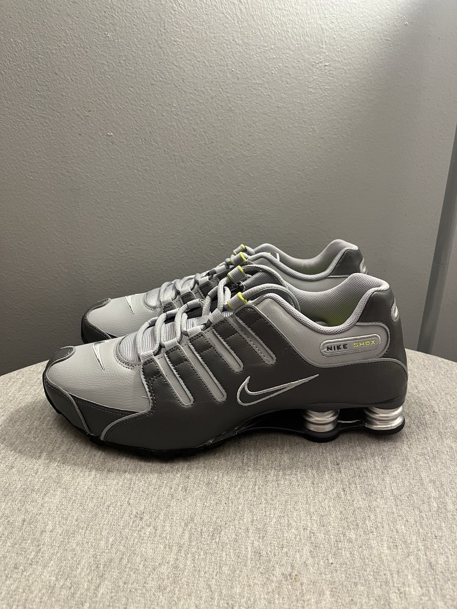 Nike Shox NZ Dark Grey/Wolf Grey/Volt Athletic Men’s Shoe Size 9.5 378341-009 s-l400.jpg main image 3