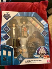 Juego de figuras Doctor Who Fourth Doctor Vortex Edition