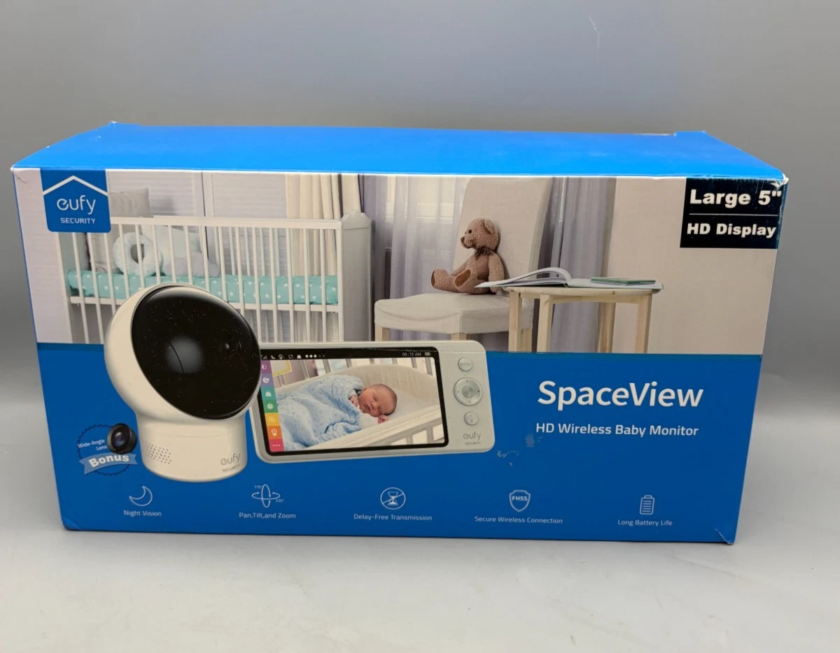 Eufy Security SpaceView Baby Monitor & Camera
Opens in a new window or tab