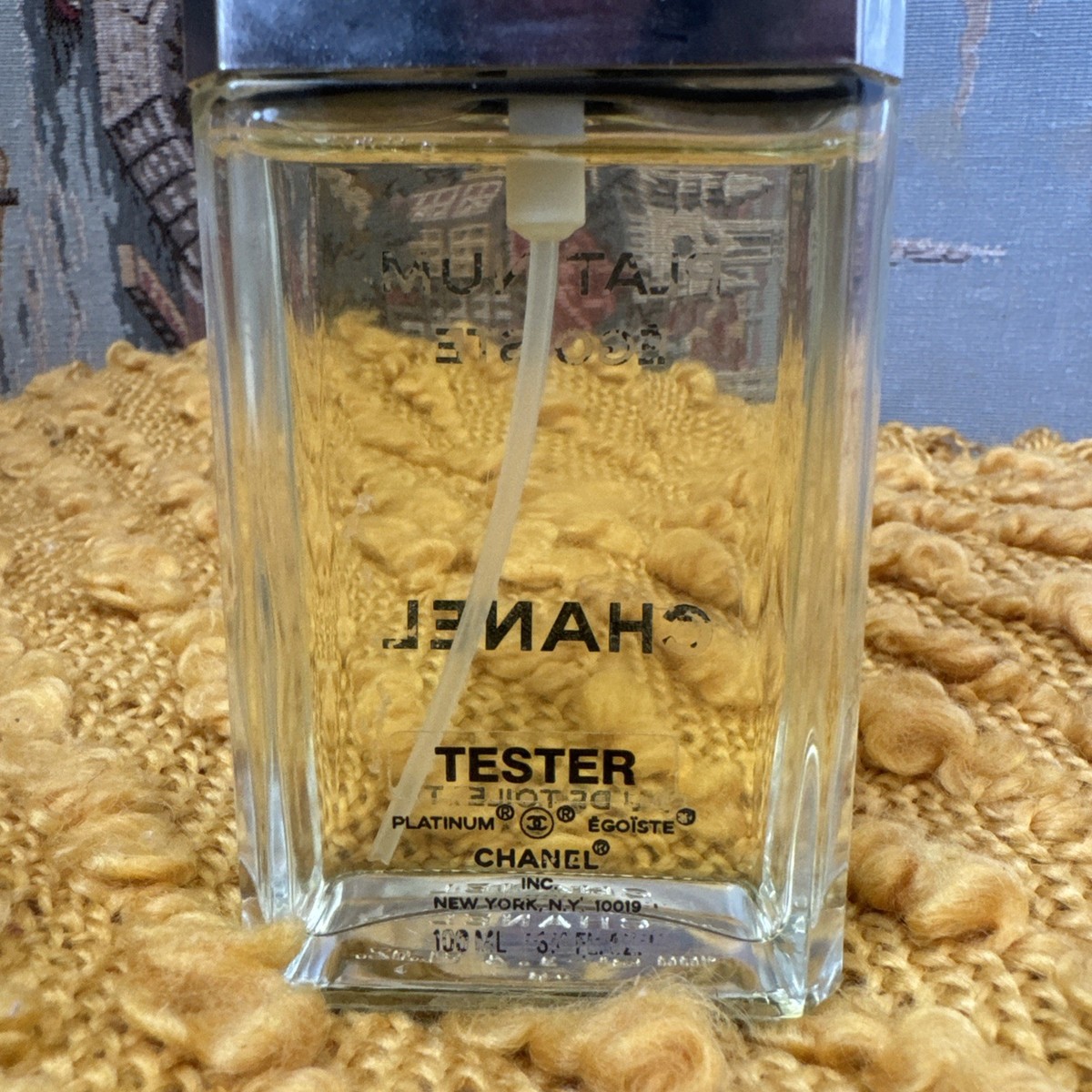Egoiste Platinum Chanel edt 100 ml. Vintage original 90s Scent
