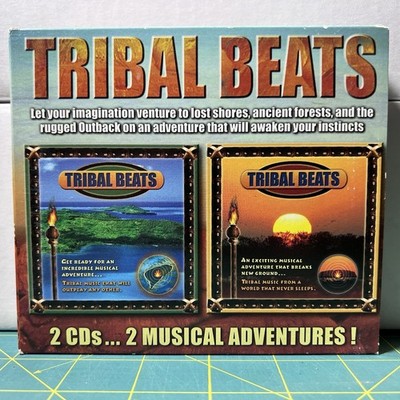 Tribal Beats CD 2 Disc Set 2 Musical Adventures