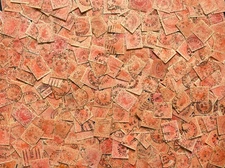 Australia Victoria State Stamps. 1d Red x 200 (8892)