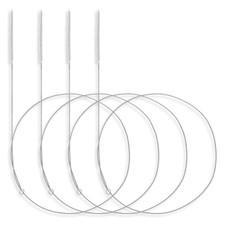 4 Pcs Straw Cleaner Brush Extra Long, 1M/39In Wire Tube Brushes with Soft Nylon